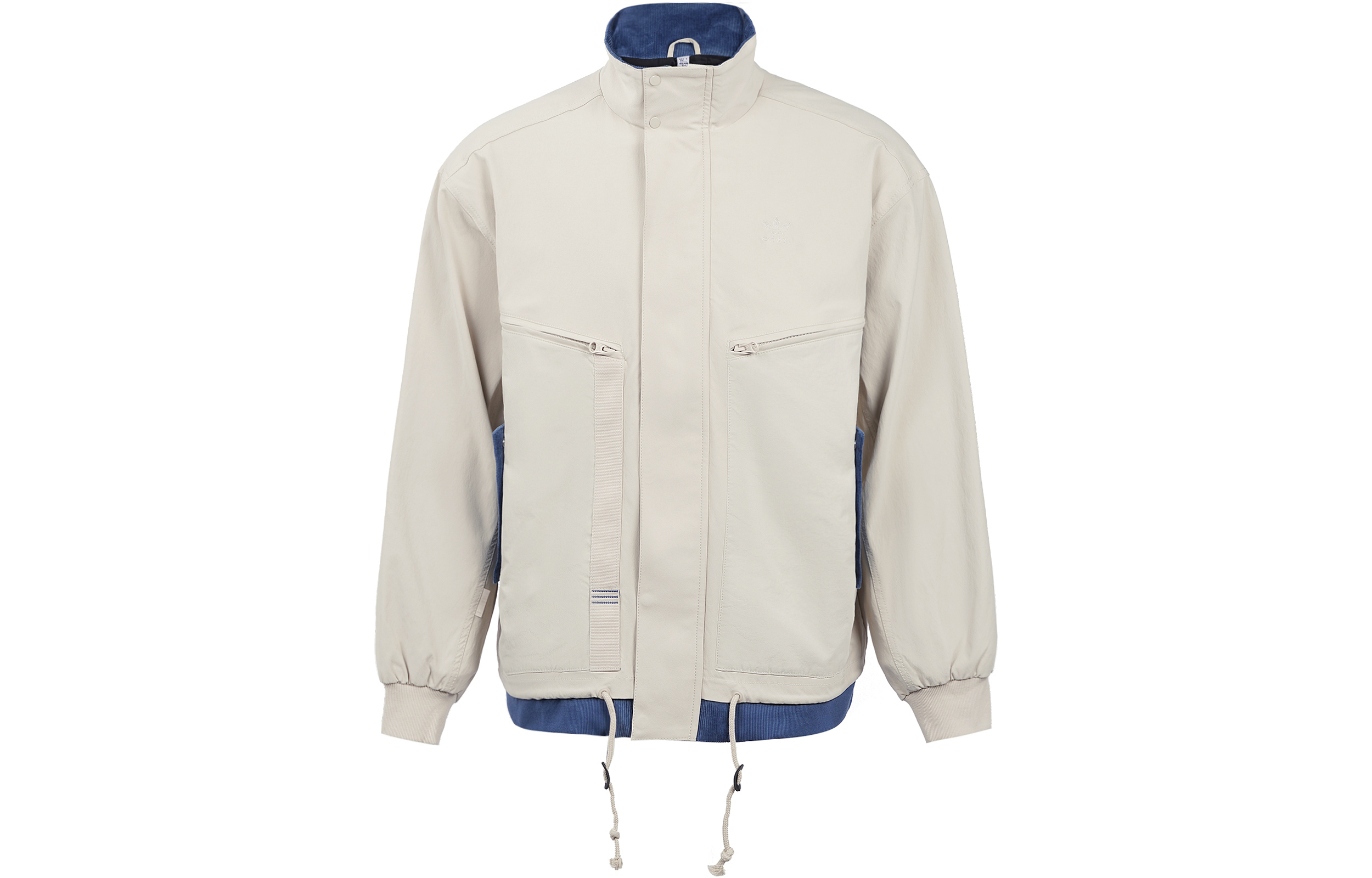 adidas Colorblock Logo Zip-Up Jacket Clear Brown HY7242