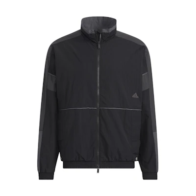adidas Colorblock Long-Sleeve Sports Jacket Black HD0077