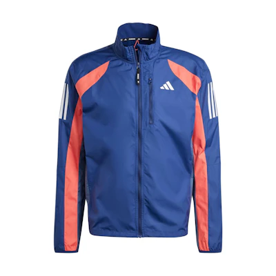 adidas COLORBLOCK Own The Run Retro Running Jacket - Navy Multicolor IK4992