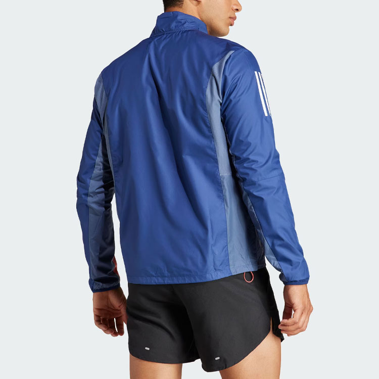 adidas COLORBLOCK Own The Run Retro Running Jacket - Navy Multicolor IK4992 圖 4