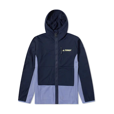 adidas Colorblock Printed Zip Hoodie Jacket Multicolor GQ3691
