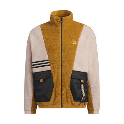 adidas Colorblock Retro Track Jacket - Layer Bronze Green IK3433