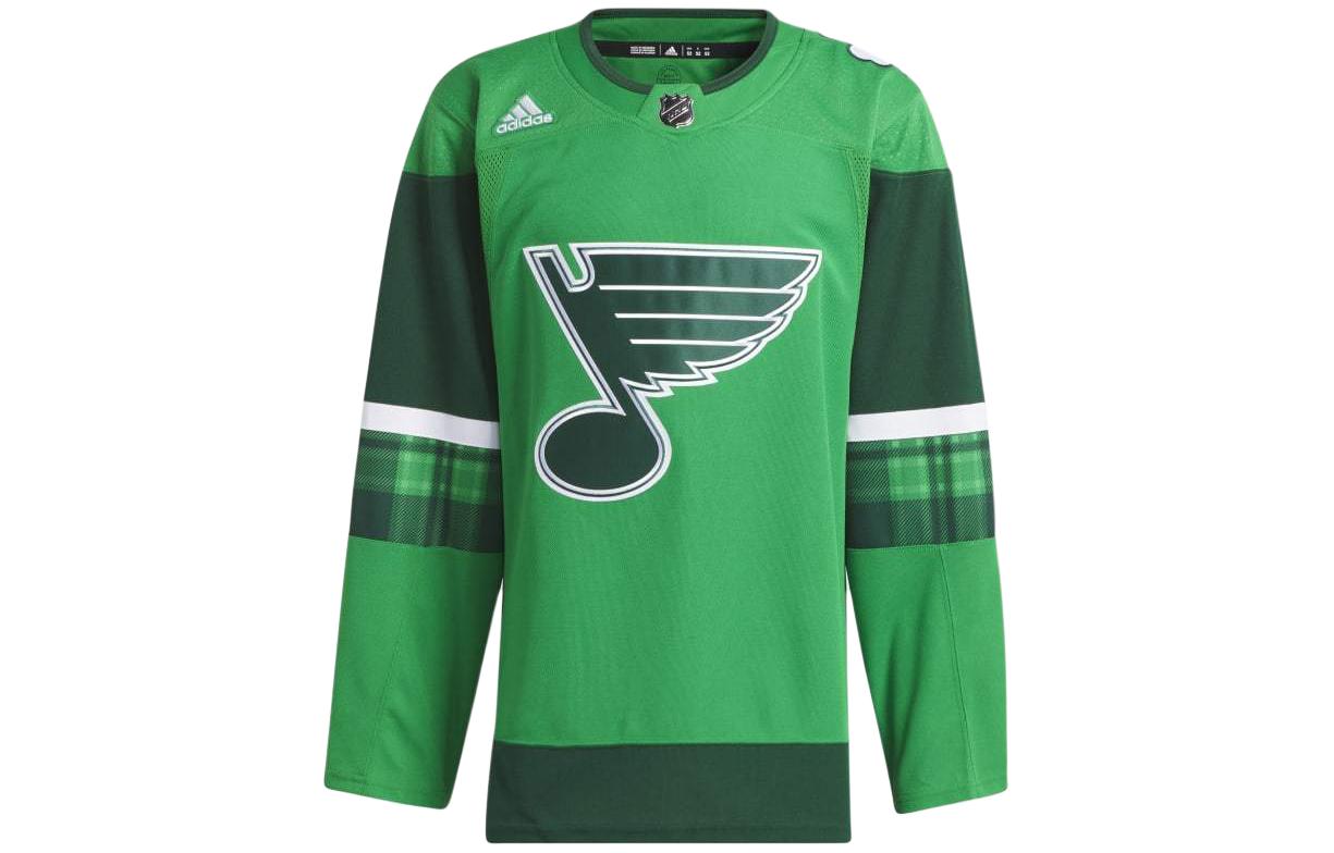 adidas Colorblock Slim Fit Crewneck Sweatshirt Green HU0451