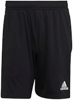 adidas Colorblock Striped Soccer Shorts Black HE7167 adidas Colorblock Striped Soccer Shorts Black HE7167