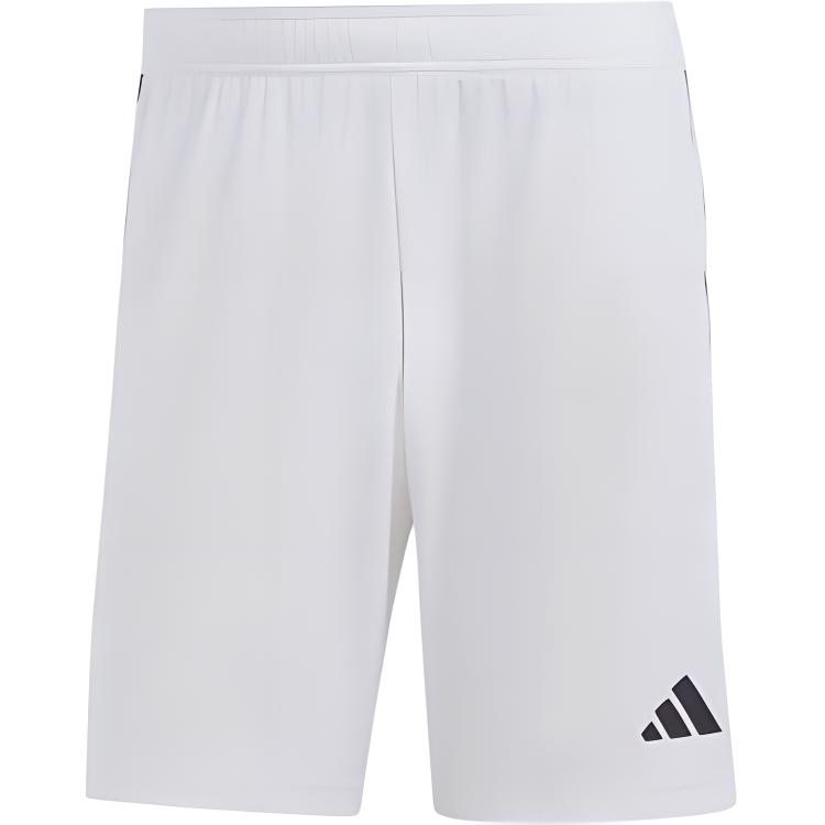 adidas Colorblock Striped Soccer Shorts White DP3247