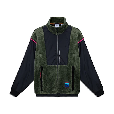 adidas Colorblock Track Jacket Basic Green GV0927