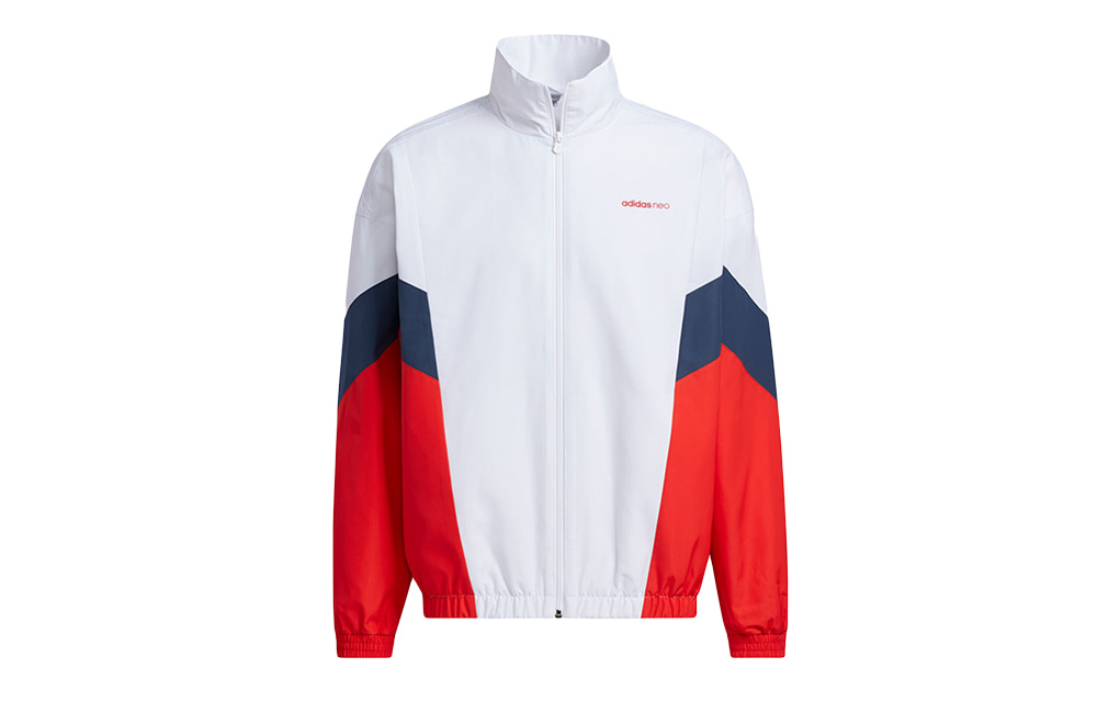 adidas Colorblock Track Jacket White/Red/Blue H45012