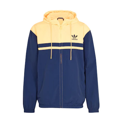 adidas Colorblock Windbreaker Jacket - Navy Blue IU0202