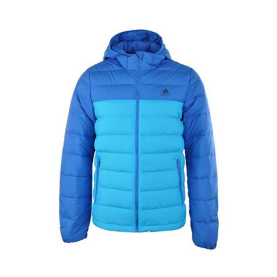 adidas Colorblock Zip-Up Hoodie Jacket Blue - Apparel Series AB4649