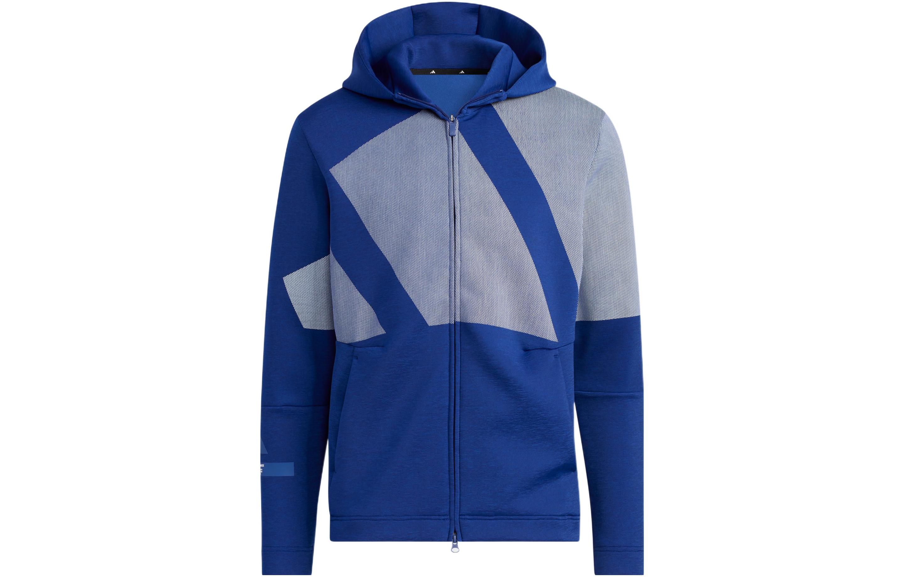 adidas Colorblock Zip Hoodie Japanese Edition - Blue HS8992-JAPAN