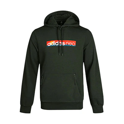 adidas Colorful Logo Hoodie Deep Earth Brown GM2329