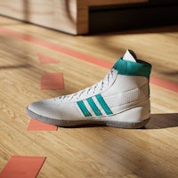 Adidas Combat Speed 4 摔角鞋 雲霧白/純淨青綠/灰三 JQ4985 Sizing Adidas Combat Speed 4 摔角鞋 雲霧白/純淨青綠/灰三 JQ4985