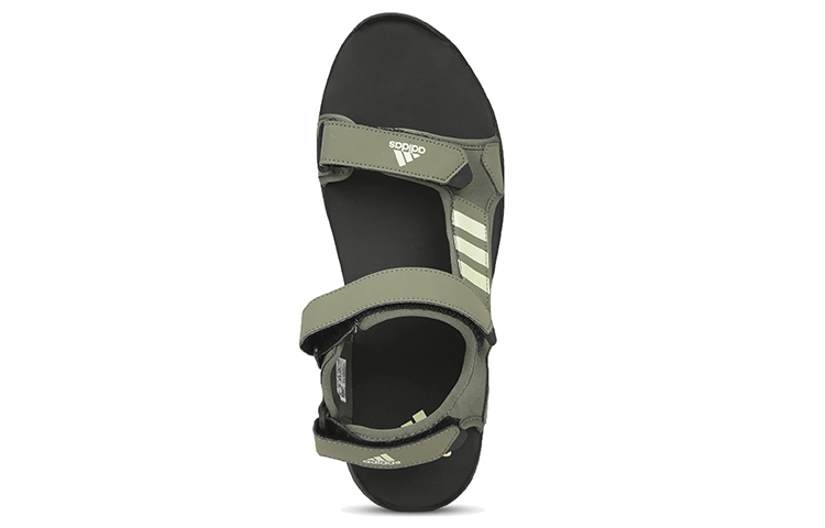 Lookbook Sandalias adidas Comfort Adi 'Negro Verde'. EW2301