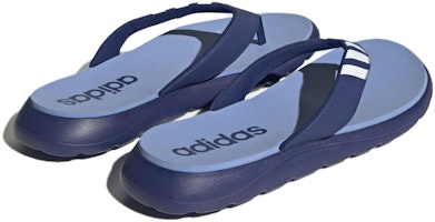 阿迪达斯舒适蓝色人字拖鞋 HQ4431 Shop 阿迪达斯舒适蓝色人字拖鞋 HQ4431