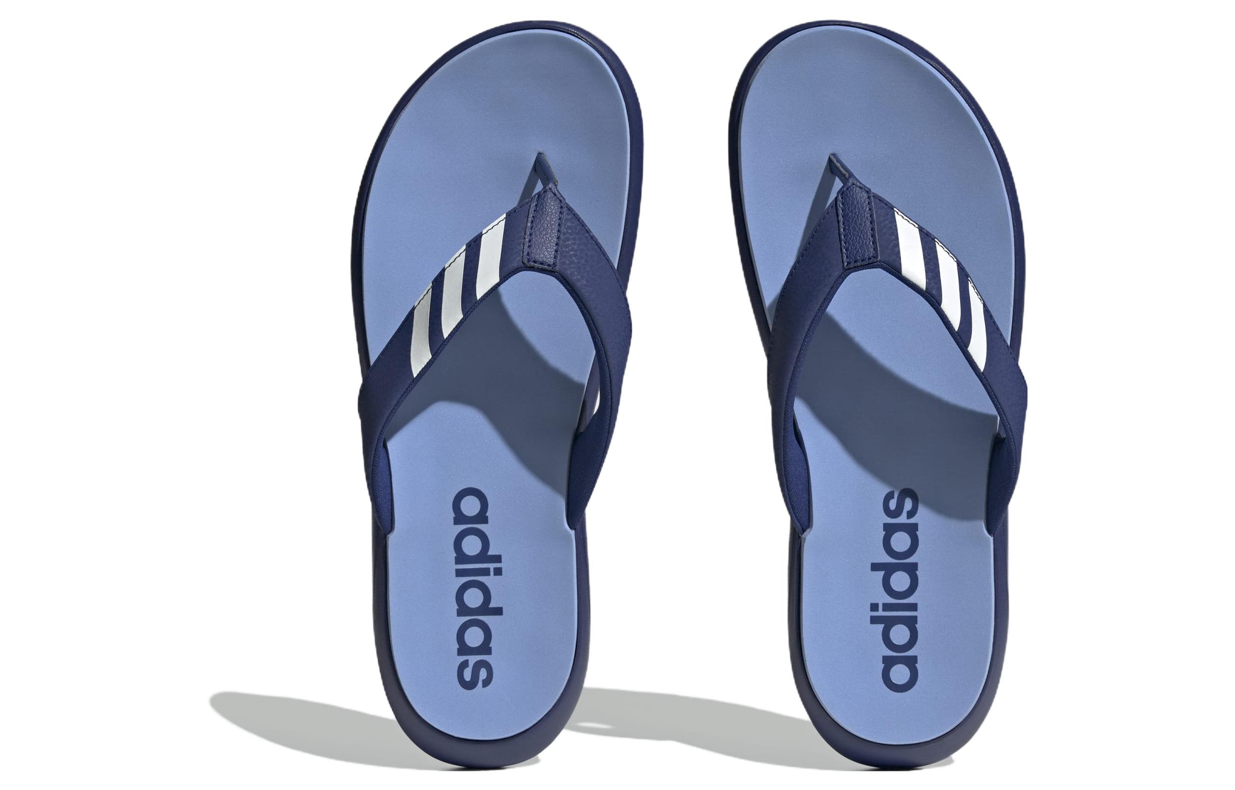 Purchase adidas neo Comfort 防滑耐磨人字拖鞋 男款 藍色