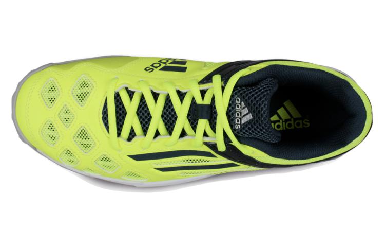 Lookbook adidas 舒適百搭 減震耐磨 低筒 羽毛球鞋 男款 綠色