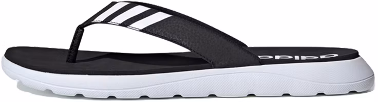 adidas Comfort Sandal 'Black White' EG2069 adidas Comfort Sandal 'Black White' EG2069