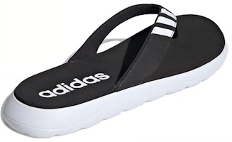 アディダス コンフォート サンダル (黒/白) EG2069 Shop アディダス コンフォート サンダル (黒/白) EG2069