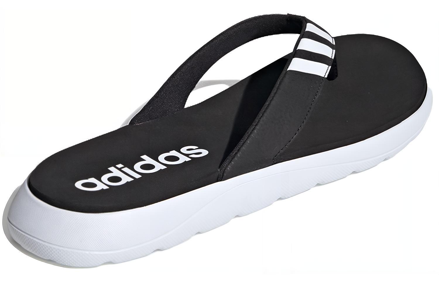 Purchase Adidas 舒適涼鞋「黑白」EG2069