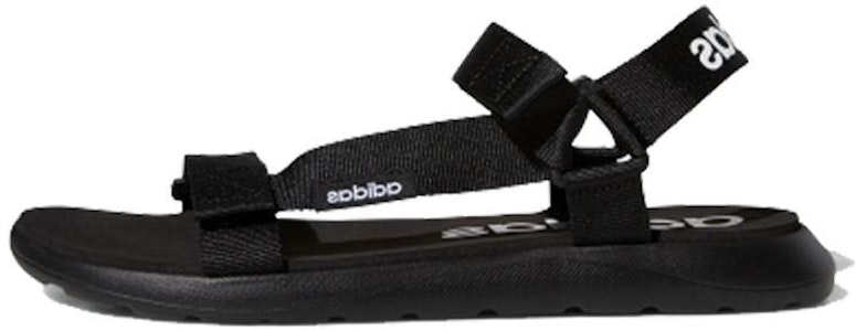 阿迪达斯黑白舒适凉鞋 EG6514 Buy 阿迪达斯黑白舒适凉鞋 EG6514