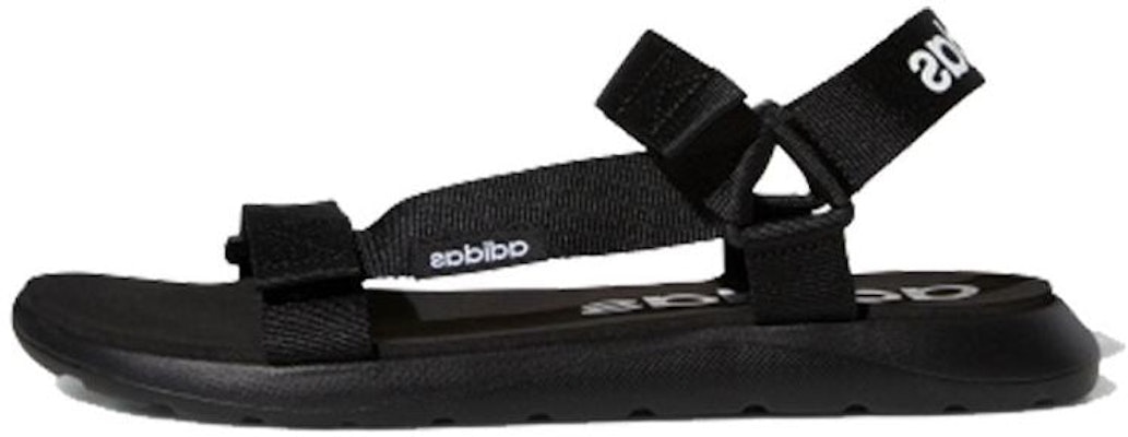 adidas Comfort Sandal 'Black White' EG6514 Buy adidas Comfort Sandal 'Black White' EG6514