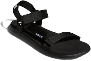 adidas Sandal Nyaman 'Hitam Putih' EG6514 Lookbook adidas Sandal Nyaman 'Hitam Putih' EG6514