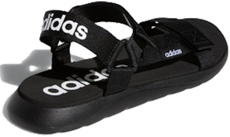 adidas Sandal Nyaman 'Hitam Putih' EG6514 Shop adidas Sandal Nyaman 'Hitam Putih' EG6514