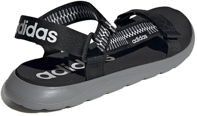 adidas Comfort Sandal 'Core Black' GV8243 Shop adidas Comfort Sandal 'Core Black' GV8243