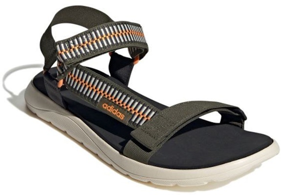 adidas Comfort Sandal 'Focus Olive' GV8245 Lookbook adidas Comfort Sandal 'Focus Olive' GV8245