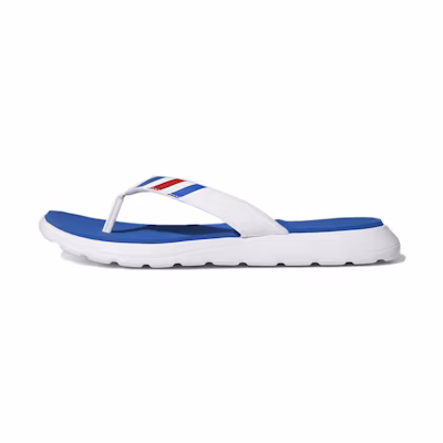 adidas CMFT Slippers White/Blue/Red