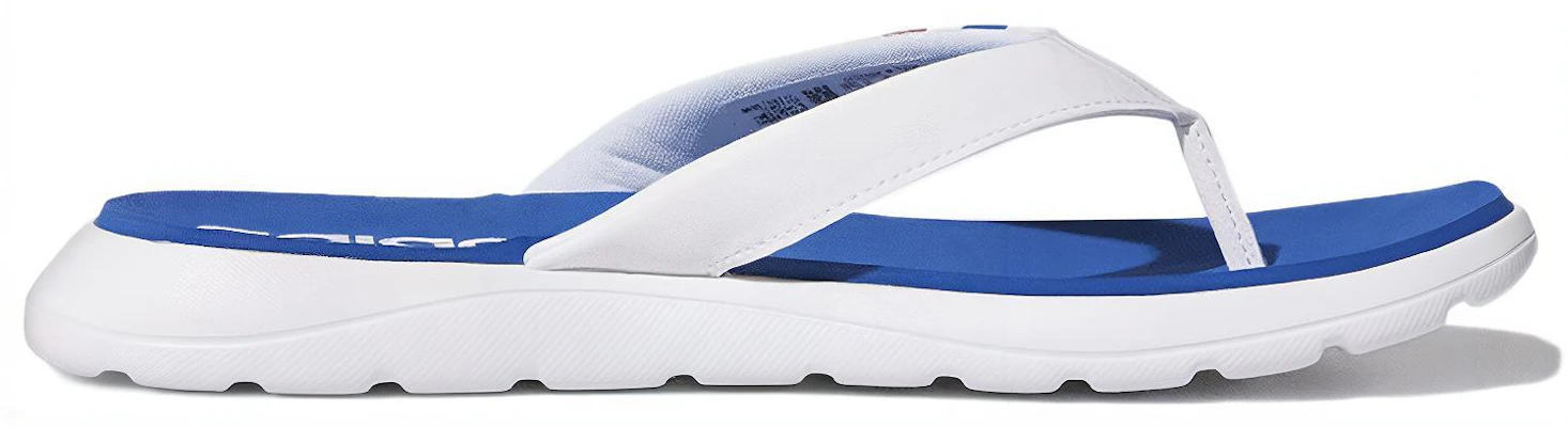 adidas Chaussons Confort Blanc/Bleu/Rouge FY8655 Order adidas Chaussons Confort Blanc/Bleu/Rouge FY8655