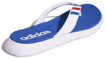 Shop adidas Komfort Hausschuhe Weiß/Blau/Rot FY8655