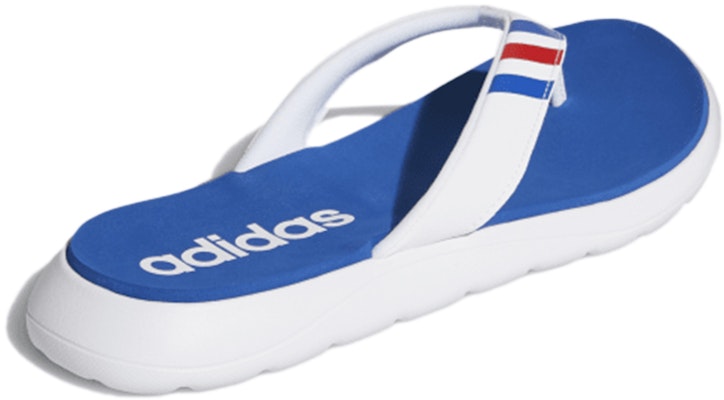 adidas Comfort Slippers White/Blue/Red FY8655 Shop adidas Comfort Slippers White/Blue/Red FY8655