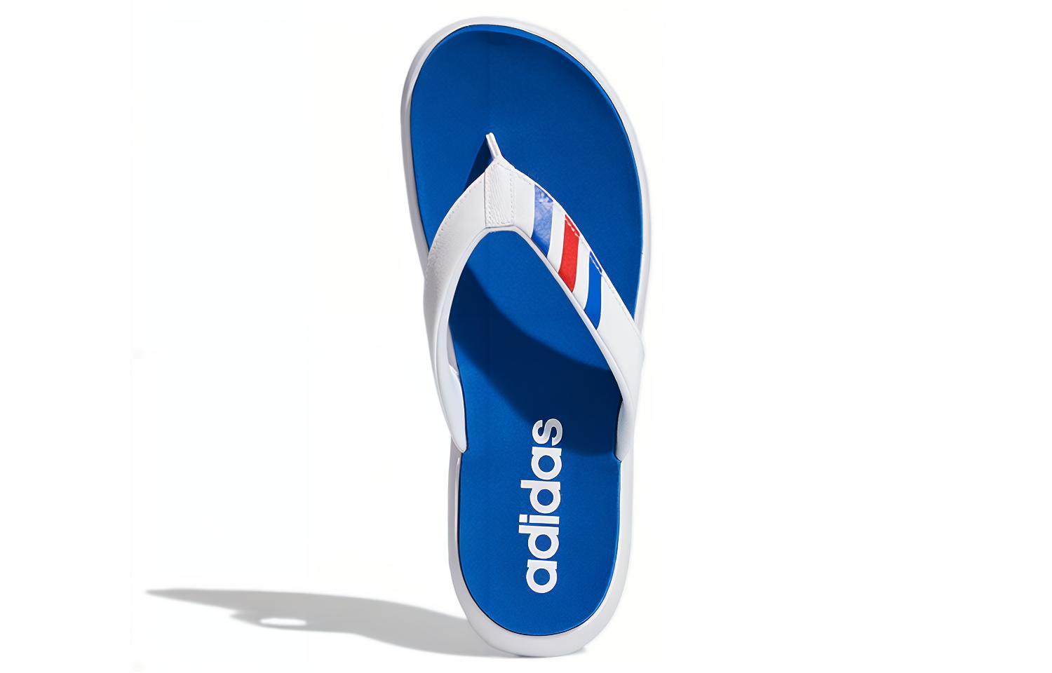 Purchase adidas Chaussons Confort Blanc/Bleu/Rouge FY8655
