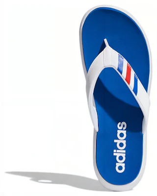 adidas Chaussons Confort Blanc/Bleu/Rouge FY8655 Purchase adidas Chaussons Confort Blanc/Bleu/Rouge FY8655