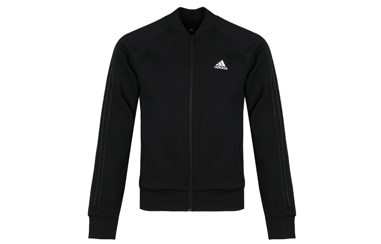 adidas Comm Bomb 3-Stripes Logo Jacket Black DW4655