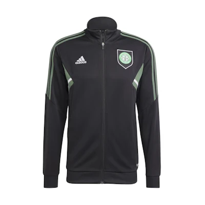 adidas CONDIVO 22 Celtic FC Black Jacket - Soft, Comfortable & Moisture-Wicking HT6667