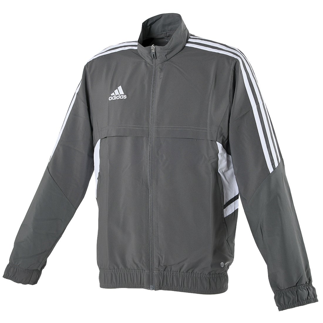 adidas Condivo 22 Grey Track Jacket with Logo and Stripe Detail for Men HD2272