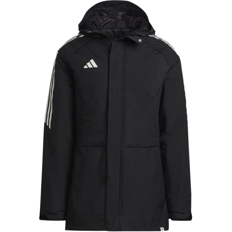 adidas CONDIVO Long Sleeve Waterproof Logo Track Jacket Black Mens HT2538