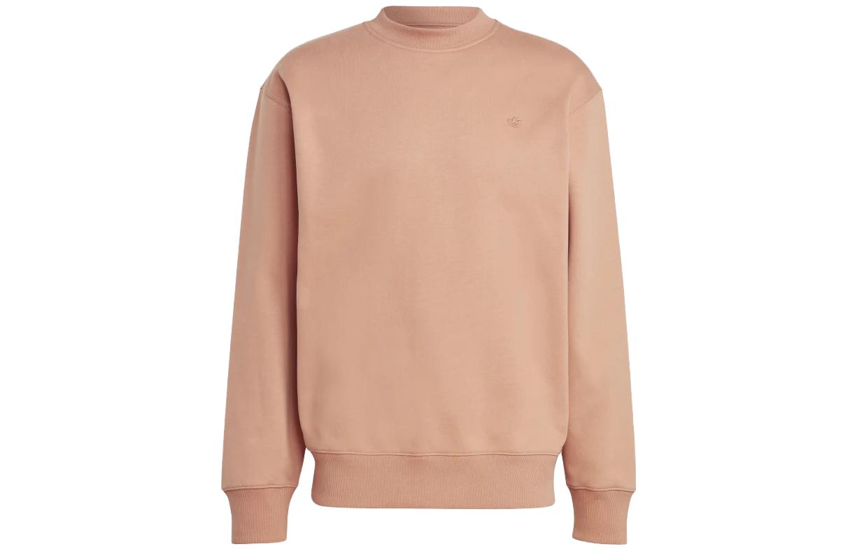 adidas CONTEMPO Minimal Logo Embroidered Sweatshirt Beige () IB9494