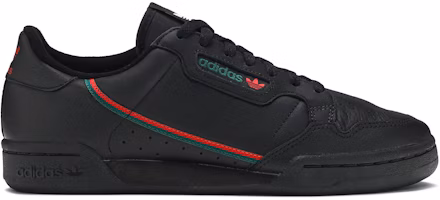 adidas Continental 80 'Black Scarlet Green' EE5343 adidas Continental 80 'Black Scarlet Green' EE5343