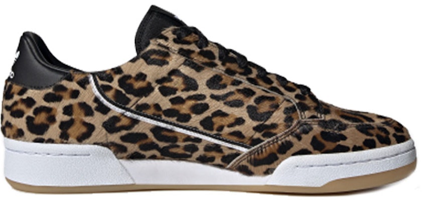 adidas originals Continental 80 低幫休閒板鞋 男女同款 豹紋 Order adidas originals Continental 80 低幫休閒板鞋 男女同款 豹紋