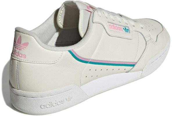 adidas Continental 80 ''Off White Roze Aqua'' EE5357 Shop adidas Continental 80 ''Off White Roze Aqua'' EE5357
