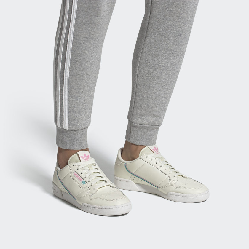 Sizing adidas Continental 80 ''Off White Roze Aqua'' EE5357