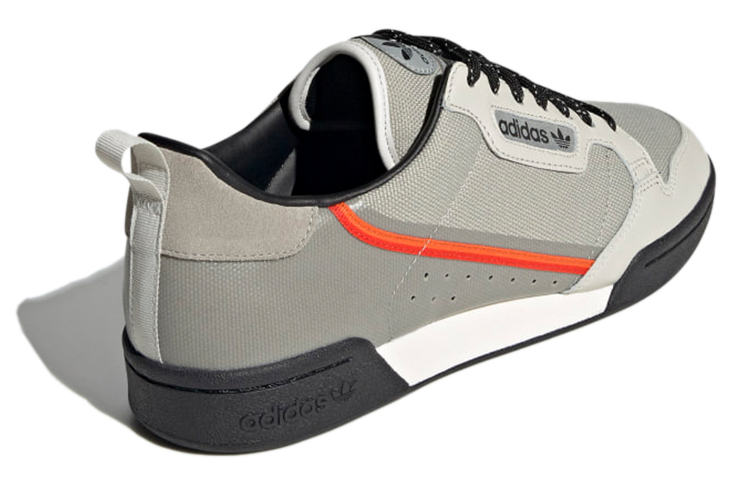 Shop adidas originals Continental 80 低帮 板鞋 女款 灰橙