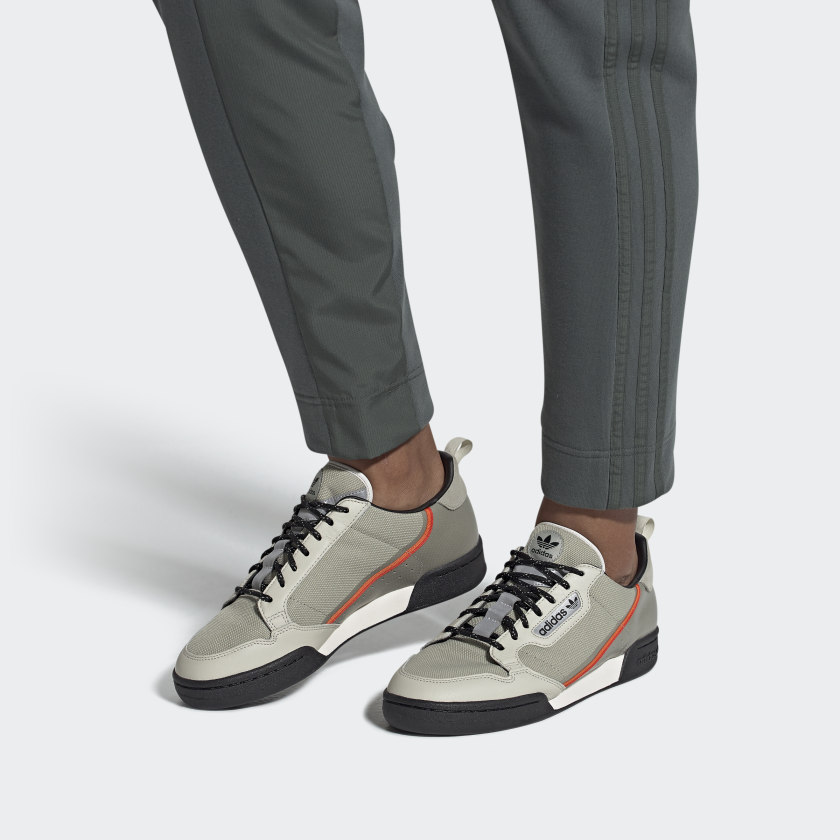 Sizing adidas originals Continental 80 低帮 板鞋 女款 灰橙