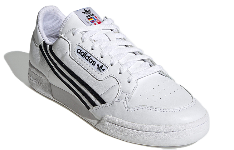 Lookbook 아디다스 콘티넨탈 80 '스리 스트라이프 - 클라우드 화이트' FU9778 FU9778