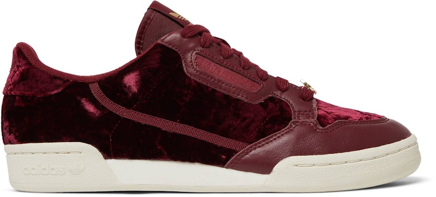 adidas Continental 80 'Velvet Pack - Burgundy' Merah Beludru EH0173 Buy adidas Continental 80 'Velvet Pack - Burgundy' Merah Beludru EH0173