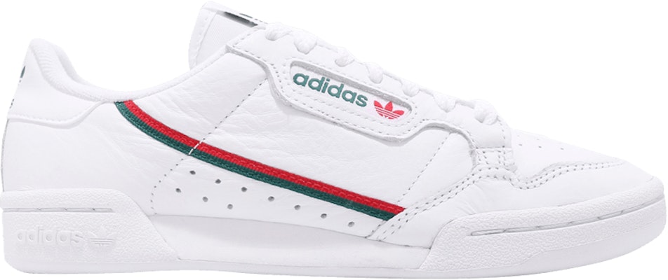 adidas Continental 80 White Green Red EG4592 EG4592 Novelship