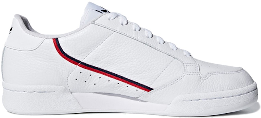 adidas Continental 80 'Putih Biru Merah' G27706 Shop adidas Continental 80 'Putih Biru Merah' G27706